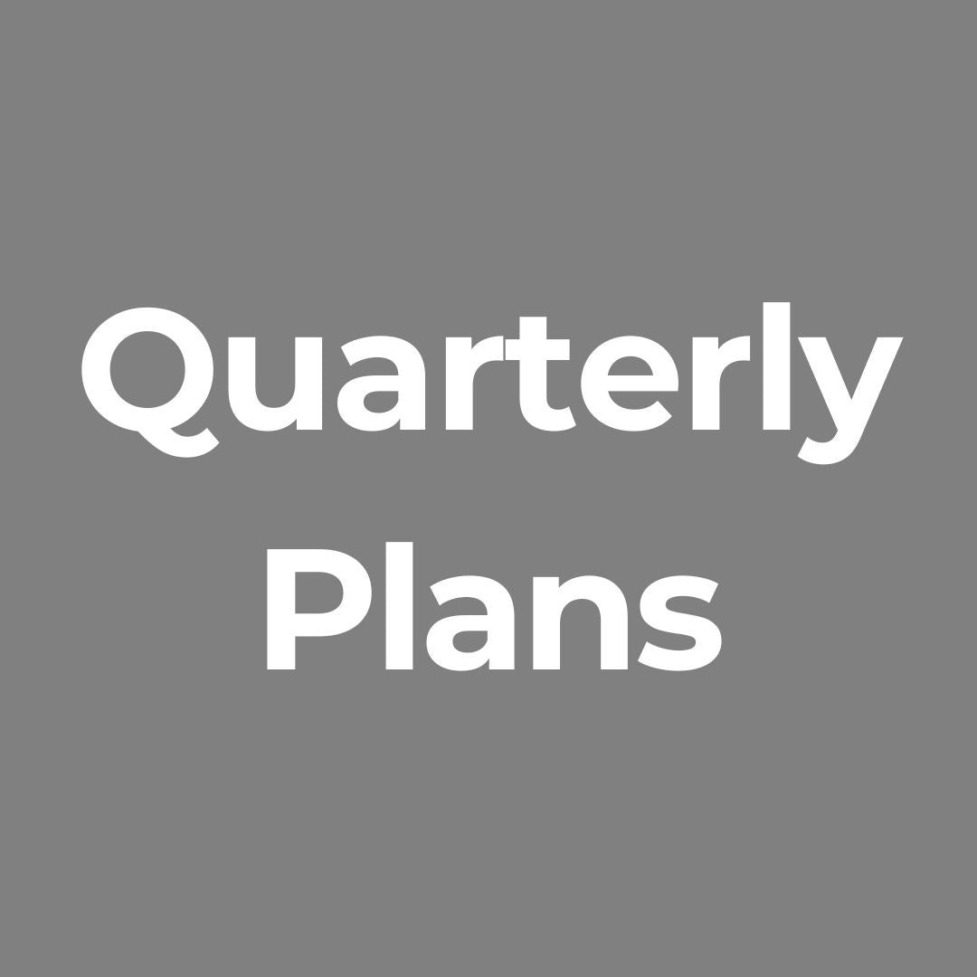 Quarterly Plan Bible Studies