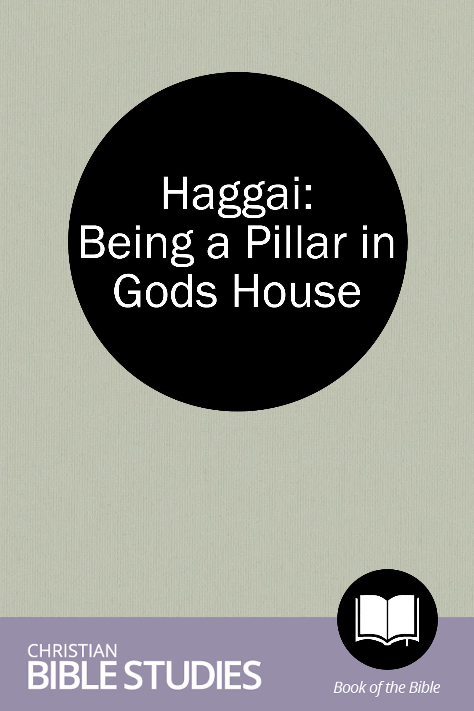 Haggai: Being a Pillar in God's House