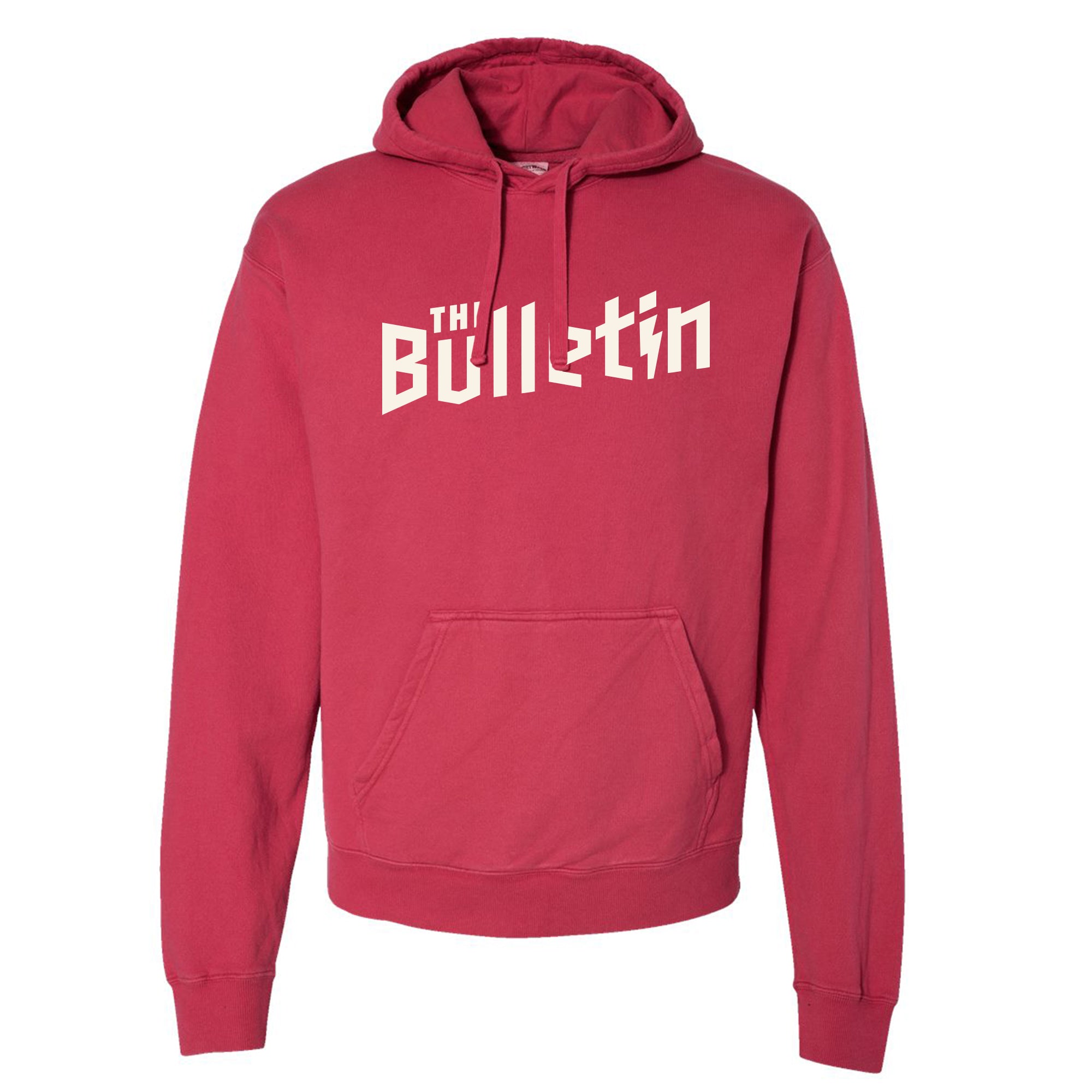 Crimson Red Hoodie - The Bulletin